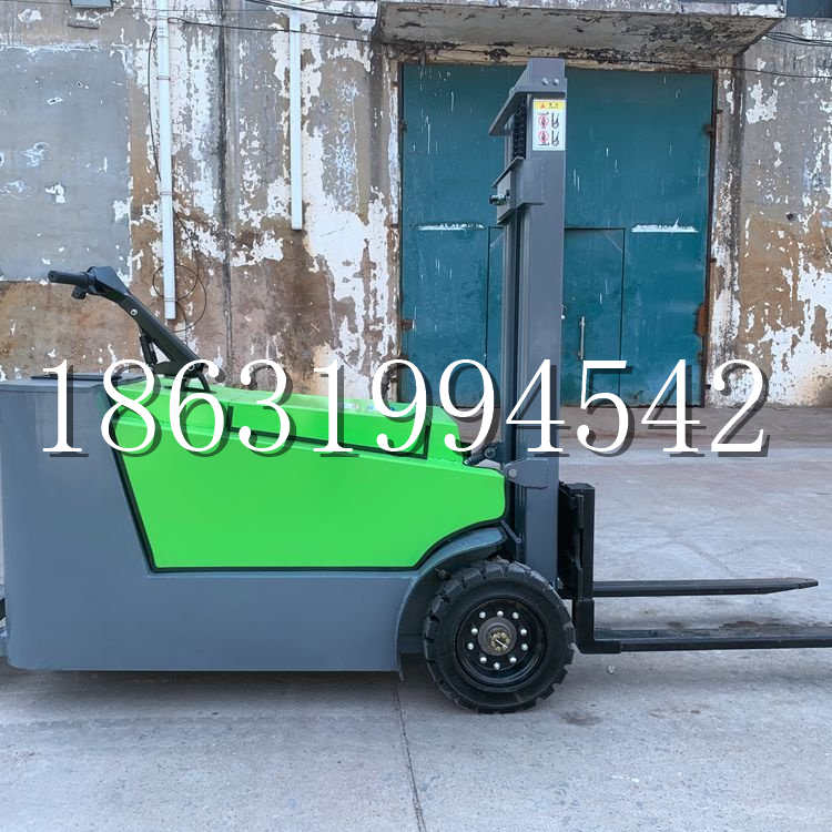 丹江口市小型电动叉车1吨2吨步行站驾式电瓶堆高充电装卸车液压升降车铲车